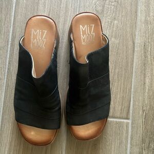 Miz Mooz Gianna wedge size 42 in black